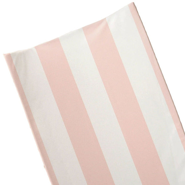 The Tiny Bed Company Anti-Roll Changing Mat Hamptons Soft Pink, UK version