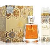 Lattafa Raghba Gift Set 100ml EDP 50ml Deodorant, imported from the UK