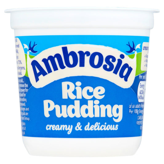 Ambrosia Rice Pudding Pot 150g GOODS Sainsburys   