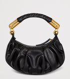 Balmain mini leather Ebene top-handle bag, UK version