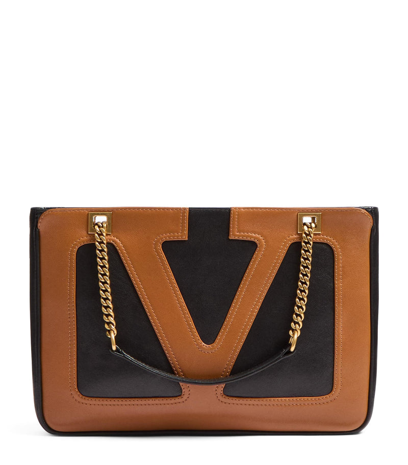 Valentino Garavani small lambskin Viva Superstar tote bag - British product