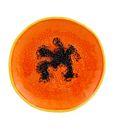 Harrods Bordallo Pinheiro Papaya Ceramic Plate 21cm- Buy online at McGrocer
