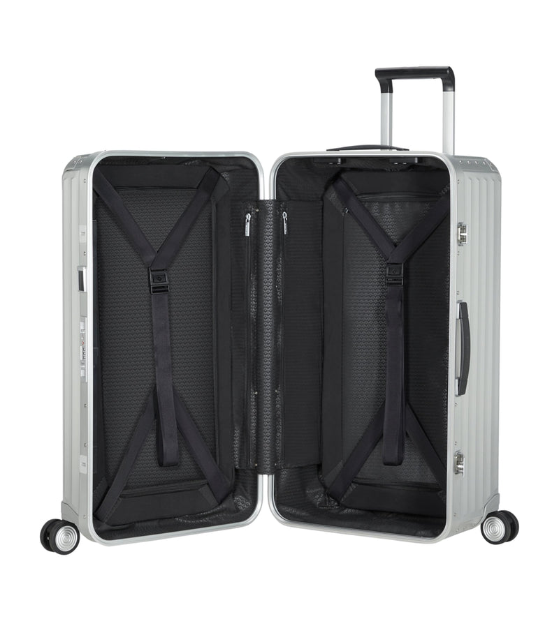 Samsonite Lite-Box Alu check-in suitcase 80cm (British brand)