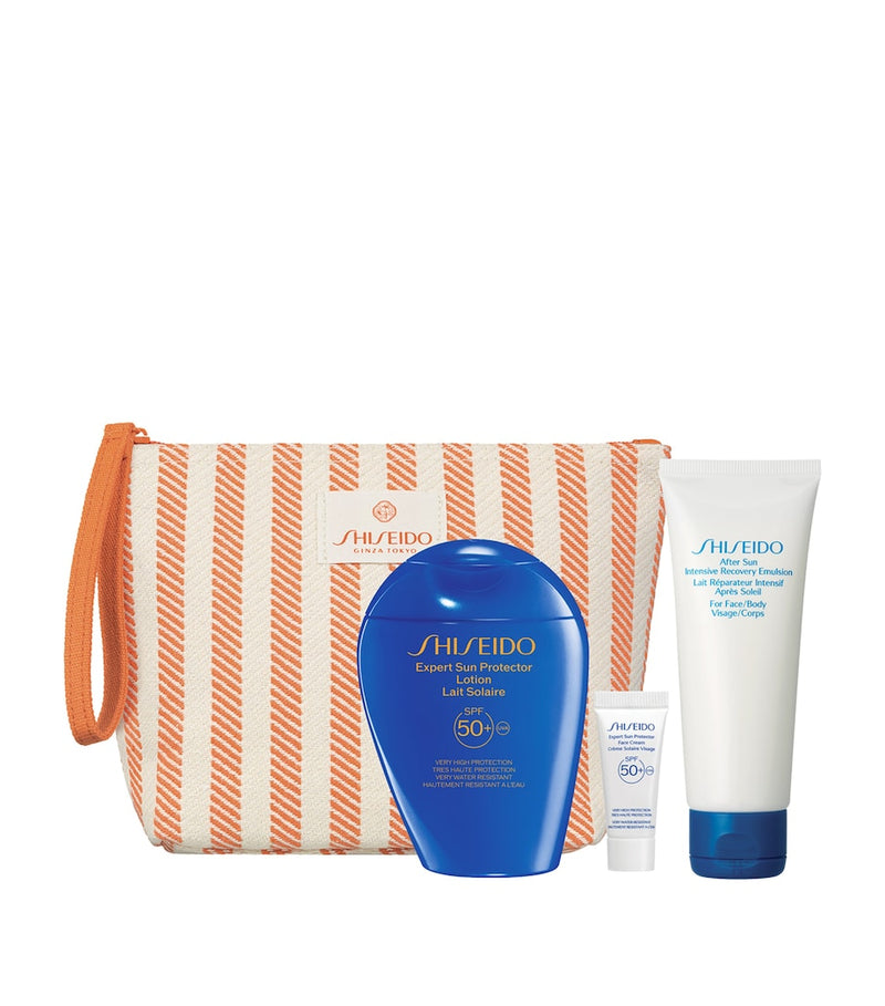 Shiseido Expert Sun Protector set SPF 50+ (British brand)