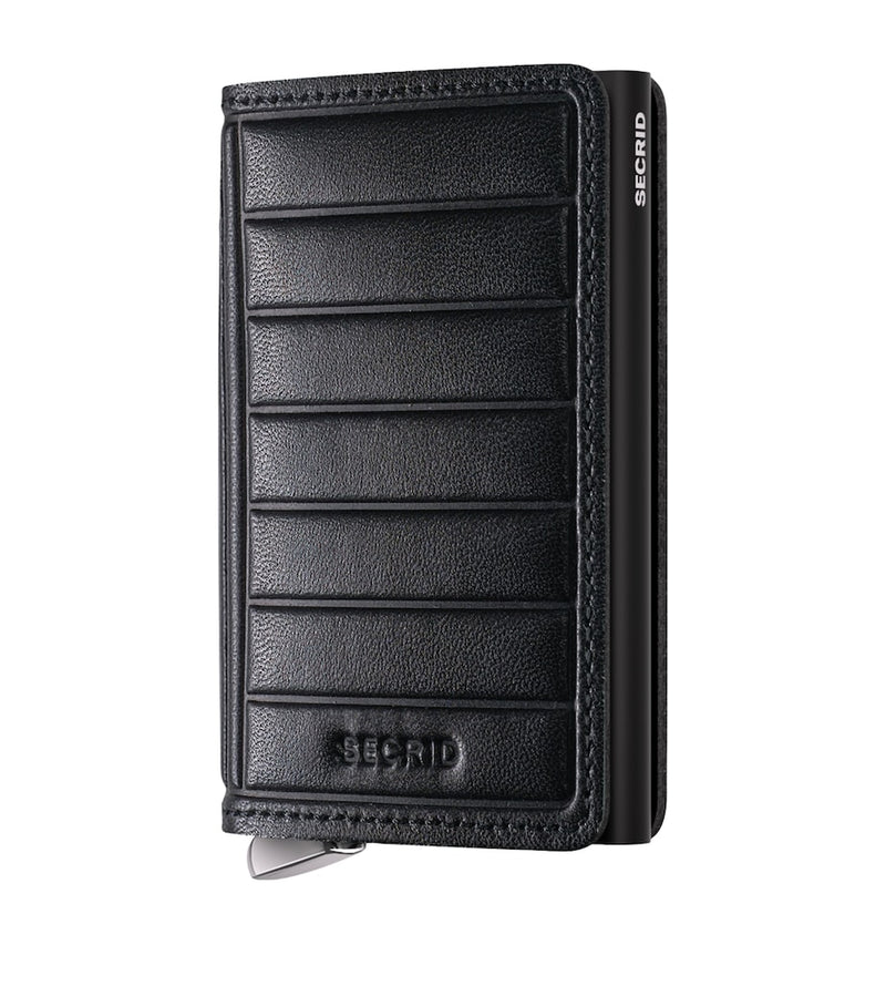 Secrid embossed leather Slimwallet card holder, imported from the UK