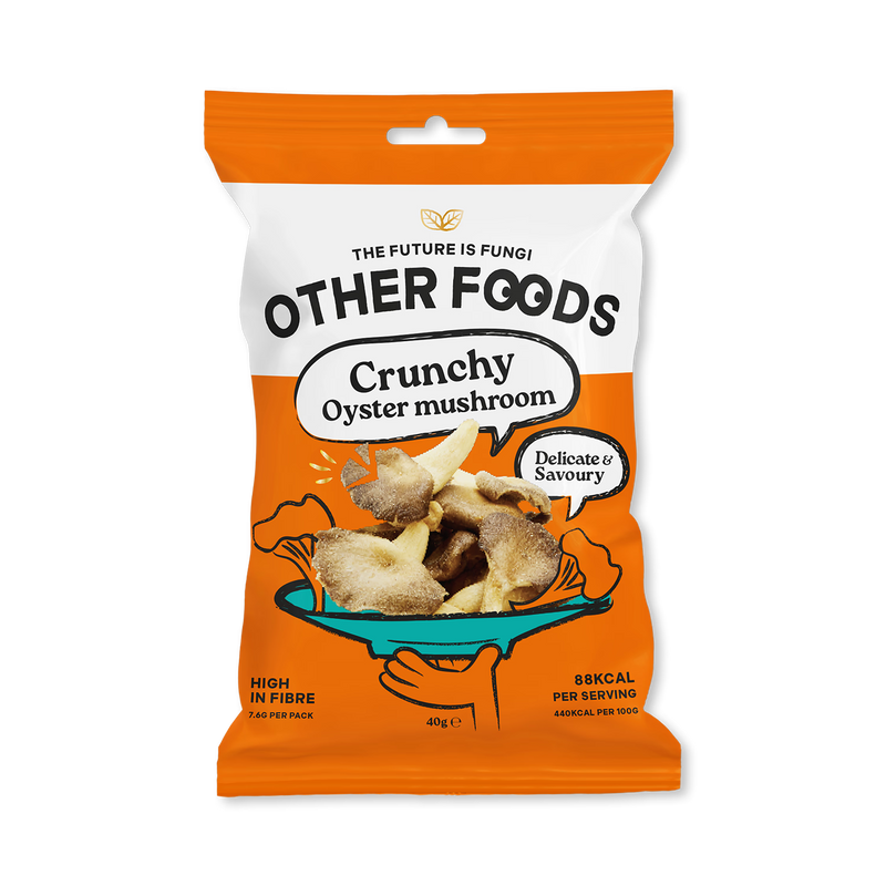 Other Foods Crunchy Oyster Mushrooms 40g - British product