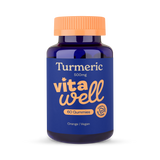Holland & Barrett Vitawell Turmeric Gummies Orange Flavour Food Supplement 60 Gummies- Buy online at McGrocer