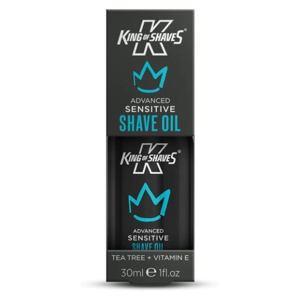 King of Shaves shaving oil for sensitive skin 30ml - British product