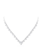 Graff diamond necklace pear marquise round (British brand)