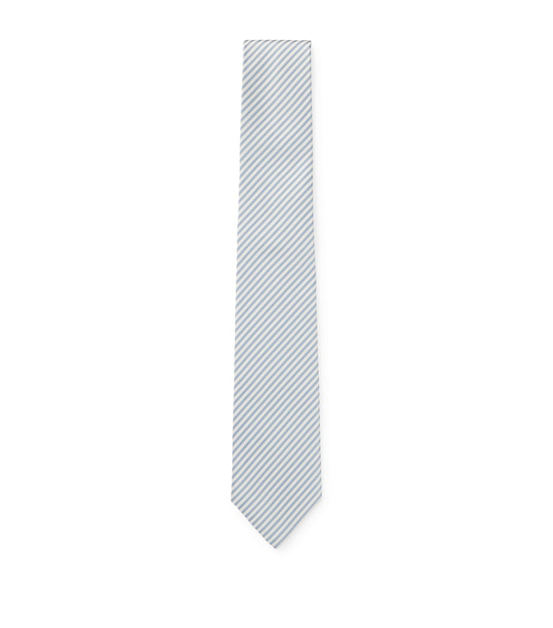 BOSS silk striped tie formal accessory (British brand)