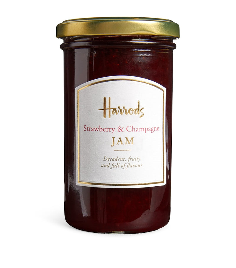 Harrods Strawberry & Champagne Jam 320g preserve, UK version