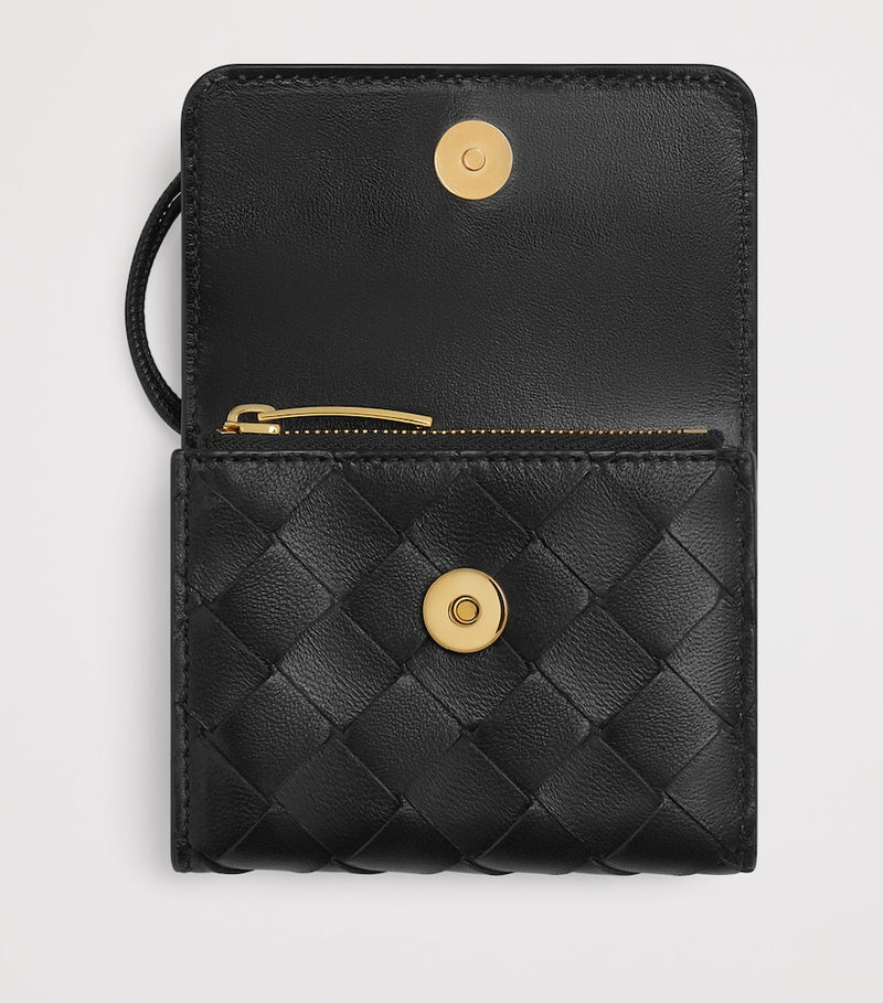 Bottega Veneta Intrecciato Andiamo trifold wallet, UK version
