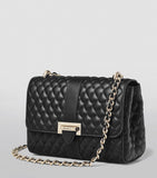 Aspinal of London large Lottie shoulder bag leather - British product