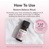 Tisserand Restore Balance Natural Essential Diffuser Oil 9ml (British brand)