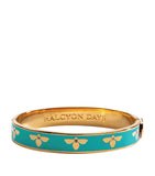 Halcyon Days gold-plated bee bangle - British product