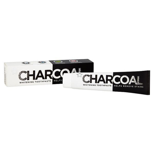 Superdrug Whitening Charcoal Toothpaste 75ml GOODS Superdrug