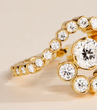 Sophie Bille Brahe yellow gold diamond ring (British brand)