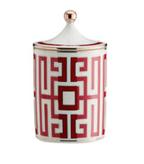 Harrods GINORI 1735 Labirinto Scarlatto Porcelain Scented Candle 300g- Buy online at McGrocer