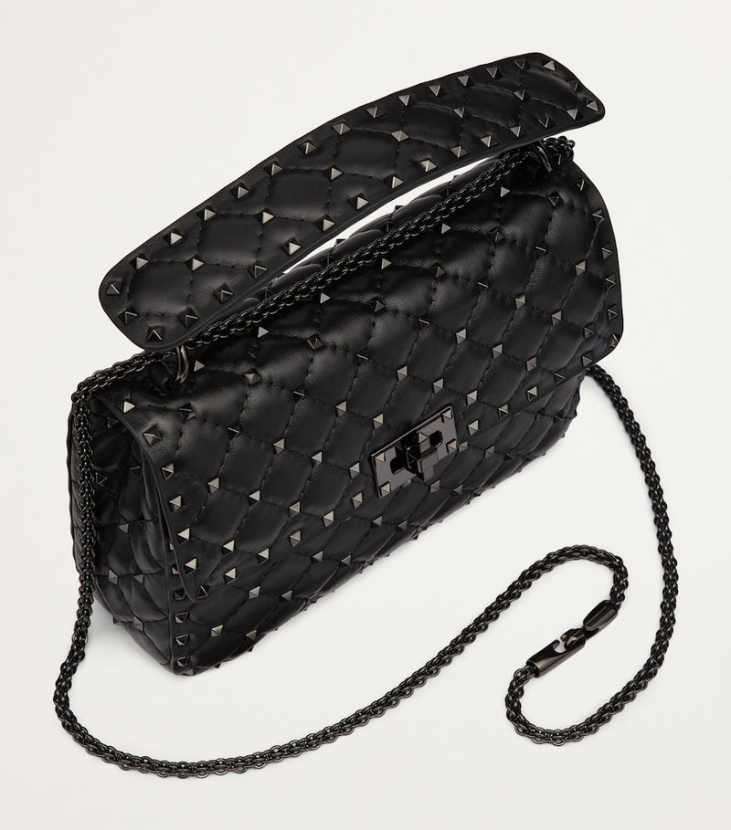 Valentino Garavani Rockstud Spike shoulder bag, imported from the UK