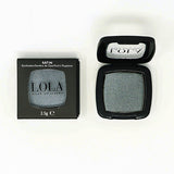 Superdrug LOLA MAKE UP Eyeshadow Mono Dark Grey Saturated Shade Monochrome Finish Cosmetic Powder- Buy online at McGrocer
