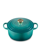 Le Creuset round cast iron casserole dish 24cm, UK version