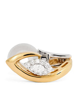 Harrods Yeprem Yellow Gold and Diamond Whisper Ear Cuff- Buy online at McGrocer