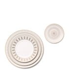 Baccarat Arcadia Gold dessert plates 21cm - British product