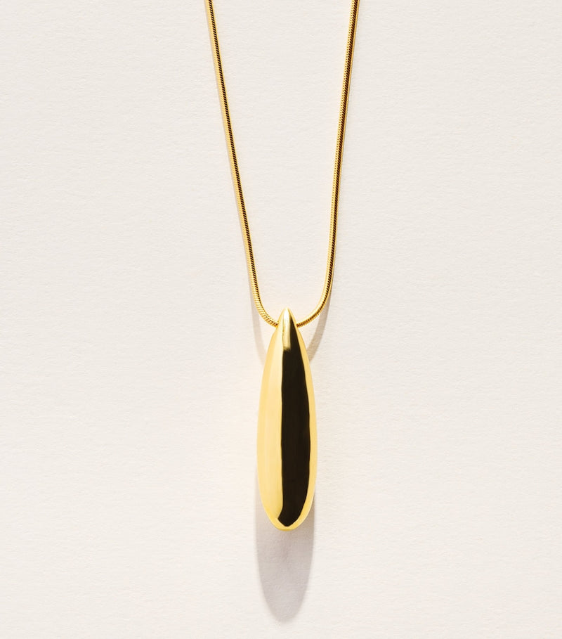LIÉ STUDIO Dolly necklace gold plated sterling silver 41cm - British product