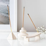 Something Different wave incense holder ceramic (British brand)