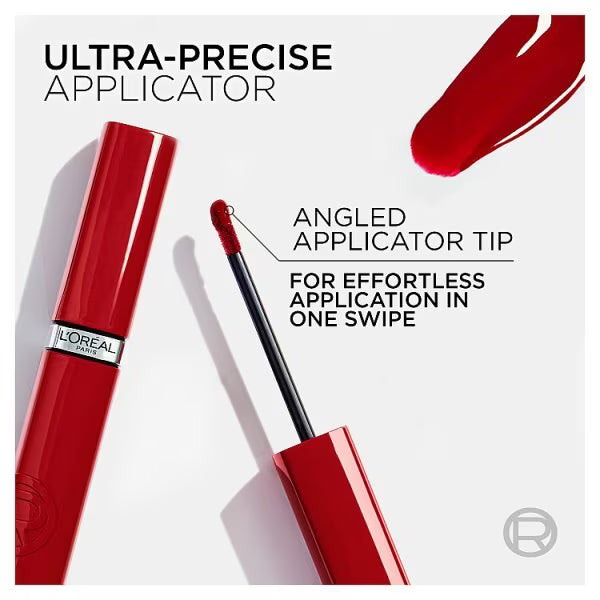 L'Oréal Paris liquid lipstick Rouge Paris 420, UK version