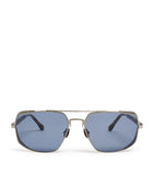 Matsuda Side-Shield Aviator Sunglasses, imported from the UK