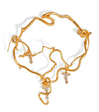 Schiaparelli rhinestone vine necklace, UK version