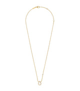 Harrods Boucheron Yellow Gold, Diamond and Pinctada Maxima Serpent Bohème Necklace- Buy online at McGrocer