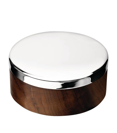 Harrods Christofle Small Silver-Plated Wood Uni Trinket Box- Buy online at McGrocer