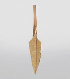Saint Laurent raffia crochet shoulder bag with gold hardware (British brand)