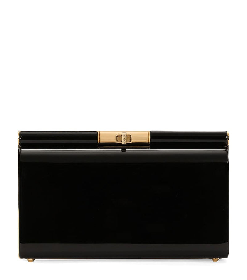 Dolce&Gabbana patent clutch bag small (British brand)