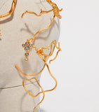 Schiaparelli vine and rhinestone headband, imported from the UK