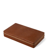 Harrods Aerin Leather Enzo Travel Chess Set- Buy online at McGrocer