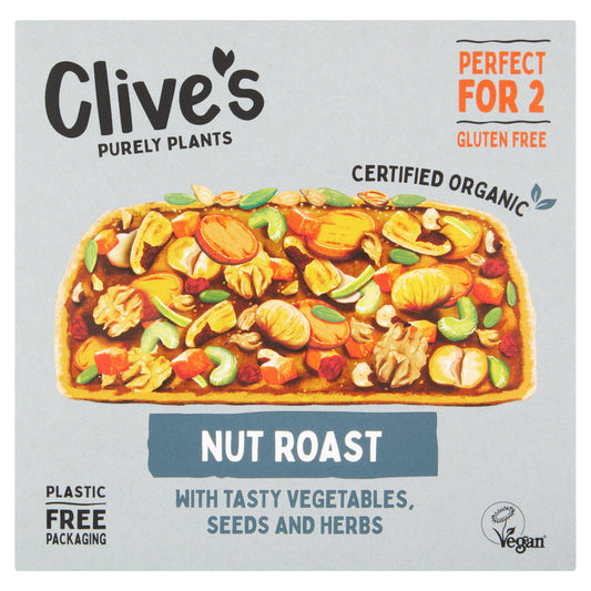 Clive's Nut Roast with Tasty Vegetables Seeds & Herbs 280g