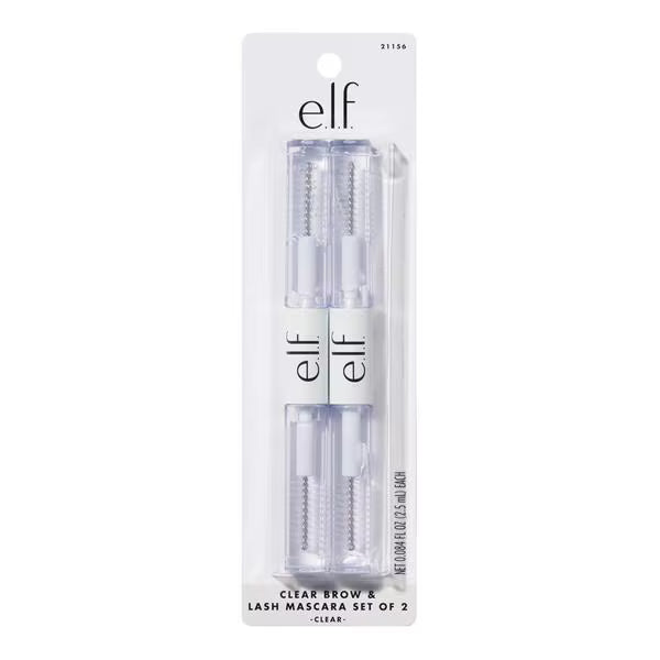 e.l.f. clear brow and lash mascara set of 2 - British product