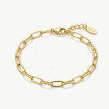 Superdrug MUCHV Link Chain Bracelet in 18k Gold or Silver 16.5cm + 3cm Extender- Buy online at McGrocer