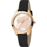 Superdrug Just Cavalli Black Ladies Animalier Watch- Buy online at McGrocer