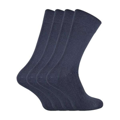 Sock Snob Herren Bambus-Söckchen, 4er-Pack