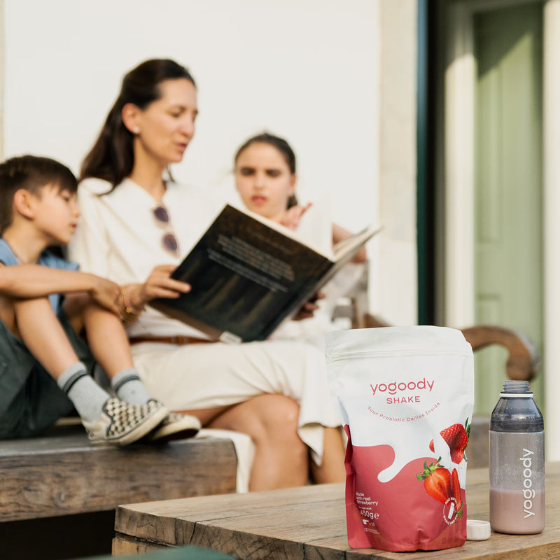 Yogoody probiotic yogurt shake strawberry 450g - British product