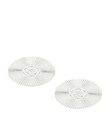 Harrods Christofle Palmettes Silver-Plated Coasters Set of 2- Buy online at McGrocer