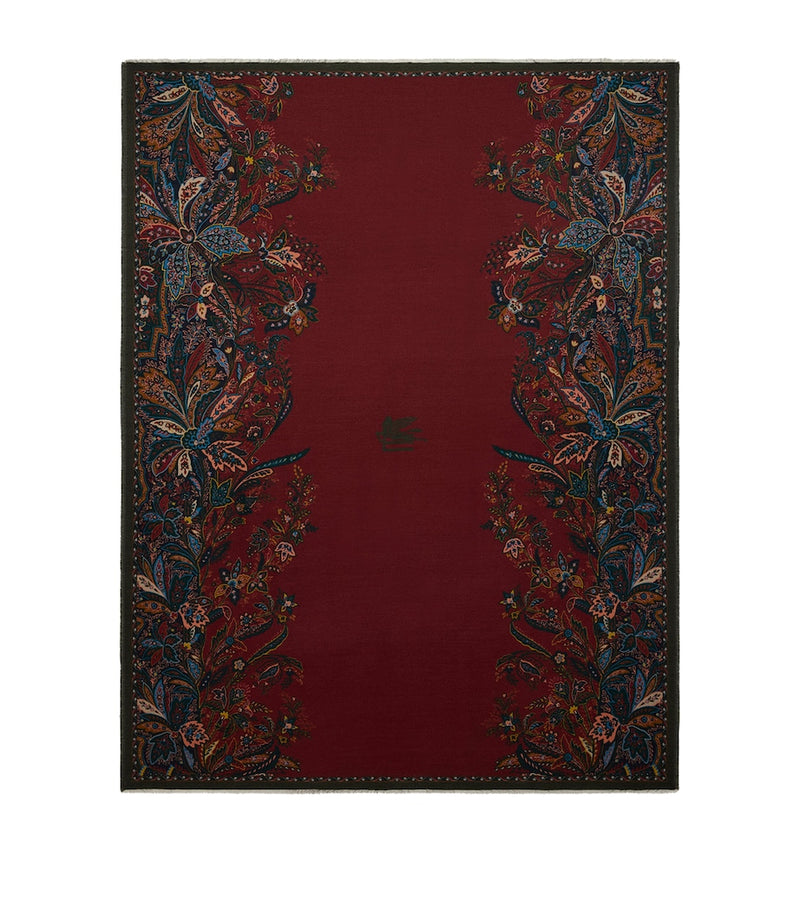Etro Clergy wool throw 140cm x 180cm - British product
