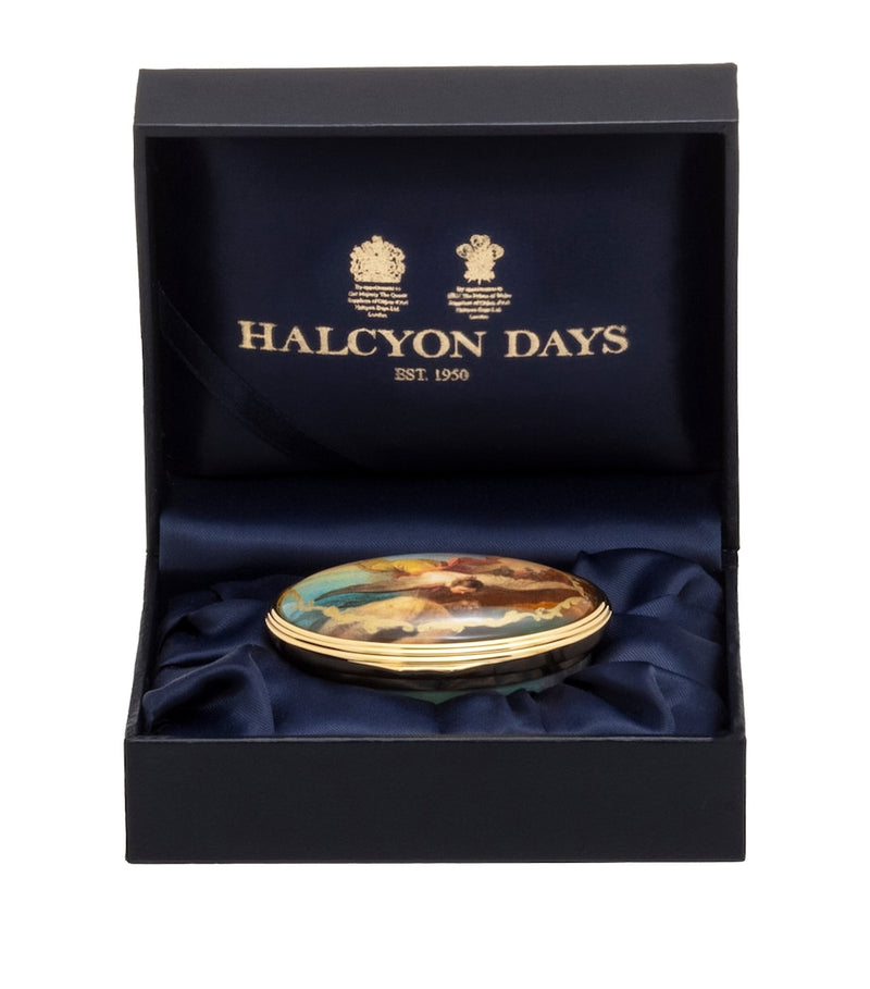 Halcyon Days enamel box 2025 annual edition (British brand)