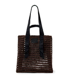 AllSaints Lullah straw tote bag, UK version