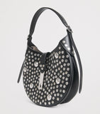 Polo Ralph Lauren studded leather shoulder bag (British brand)