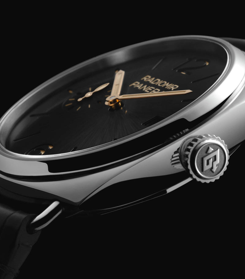 Panerai Radiomir Quaranta 40mm stainless steel watch (British brand)